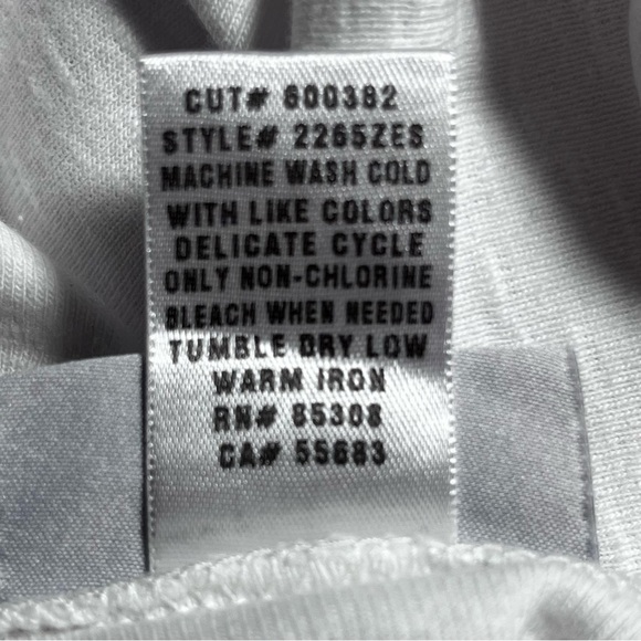 Soft Surroundings | White Short Sleeve Ruffle Open Front Cardigan, XL - Picture 8 of 8